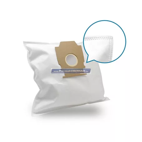 Porzsák 5db/csomag MG1-SGS Miele HyClean Pure TU 12557060 kompatibilis
