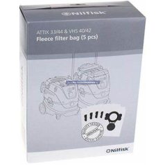   Porzsák 107419593 5db/csomag Nilfisk, Milwaukee, OrifinalFlex kompatibilis