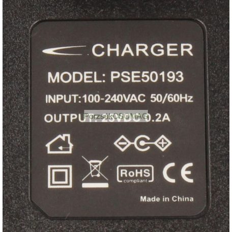Akkumulátor töltő 25V 0,2Ah 12,5W porszívóhoz PSE50193EU 00625668 kompatibilis