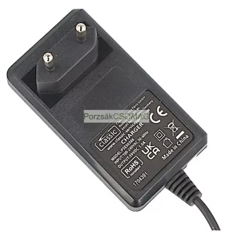 Akkumulátor töltő 39V 1A 3,0W porszívóhoz PSE50388EU