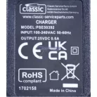 Akkumulátor töltő 25V 0,6A 15W porszívóhoz PSE50392EU
