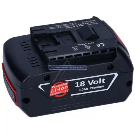 Akkumulátor  18V 3Ah Li-Ion Q210869 kiváltja a 1607A350MA akkut 