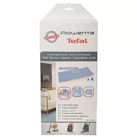 Porzsák ZR8001 4db/csomag ROWENTA 19L, mikroszálas
