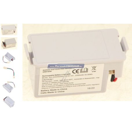 Akkumulátor 14,8V 2,2Ah porszívóhoz