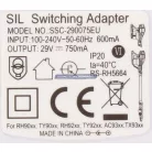 Akkutöltő 29V, DC, 0,75A, 21W RS-RH5664 Rowenta