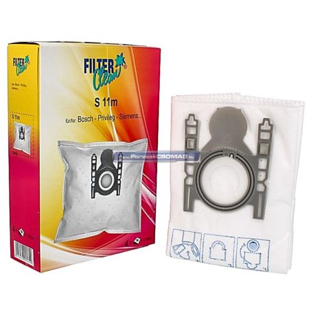 Mikroszálas porzsák S11M 4db/csomag