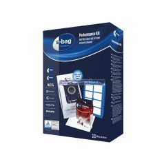   Porzsák 4db+1db HEPA filter+1db motorfilter/csomag SRK1S S-bag mikroszálas