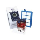 Porzsák 4db+1db HEPA filter+1db motorfilter/csomag SRK1S S-bag mikroszálas