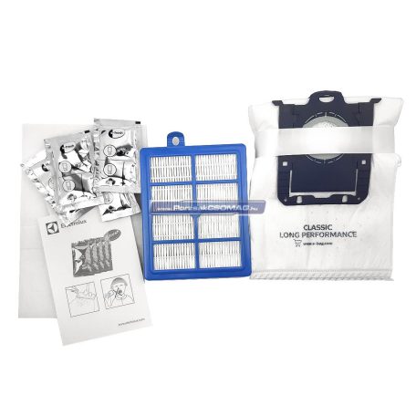 Porzsák 4db+1db HEPA filter+1db motorfilter/csomag SRK1S S-bag mikroszálas