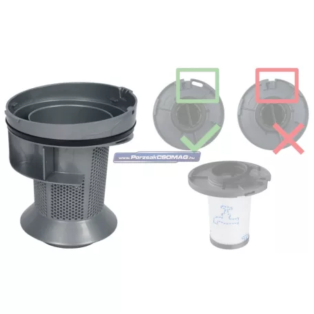 Motorszűrő ház Rowenta X-Force Flex SS-2230002827