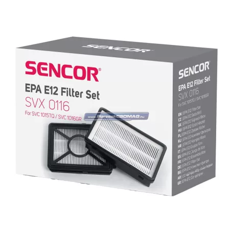 Hepa Filter / Szűrő készlet Sencor SVX0116 / SVC 1015TQ / SVC 1016GR