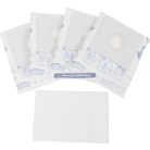 Porzsák SWIRL Y101 4db/csomag + 1db mikroszűrő, Antiallergén, mikroszálas Y18