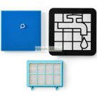 Hepa szűrő készlet Philips FC8010,FC9331,FC9332 kompatiilis 3 részes