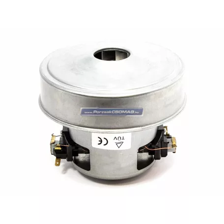 Porszívó motor 1400W Kicsi Fémházas (115mm magas) 90 fokos
