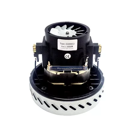 Takarítógép motor 1000W Alacsony Egylapátos (Csavaros felfogatás.)