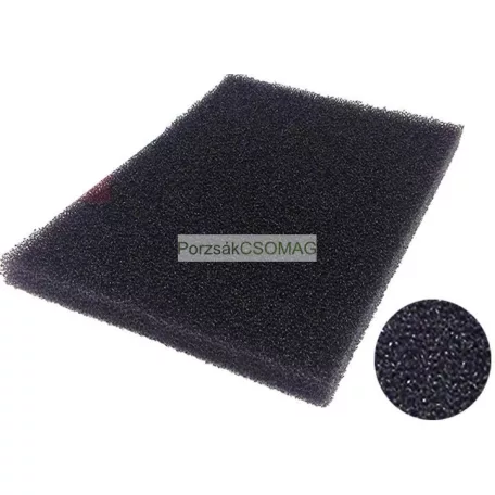 Szivacsszűrő Univerzális 155x225mmx15mm KÖZEPESEN SŰRŰ (Ollóval méretre szabható!) VG4520