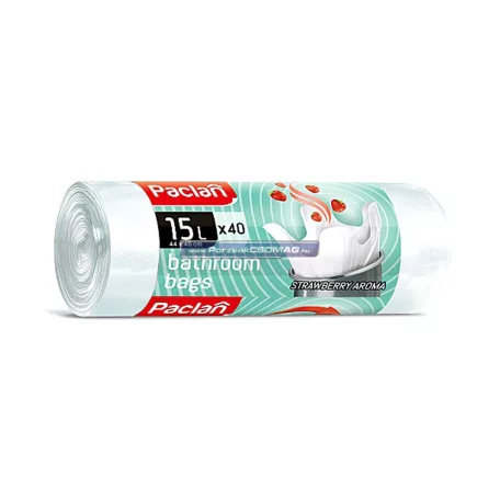 Pipere Szemeteszsák 15l (40db/tekercs) 44cmx51cm 8my Paclan Higiéniai Illatosított