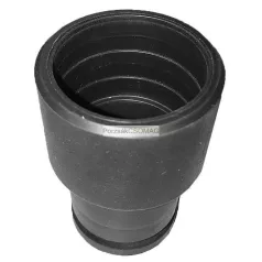   Átalakító adapter 32mm gégecsőhöz Pl: Barkácsgépek gép felőli csatlakozásához (Anyaga: gumi)