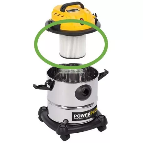 Hengerszűrő Powerplus 13412506