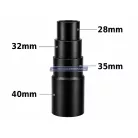 Adapter lépcsős Ø28-32-35mm / Ø35mm csatlakozású gégecsőhöz