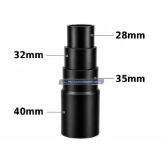   Adapter lépcsős Ø28-32-35mm / Ø35mm csatlakozású gégecsőhöz