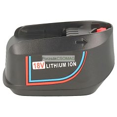 Akkumulátor töltő 18V 3Ah porszívóhoz Li-Ion W416672