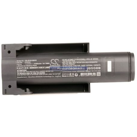 Akkumulátor 14,8V 2,35Ah Li-Ion Dyson WashG1 kompatibilis