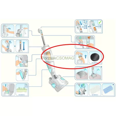 Motorszűrő Rowenta ZR005804