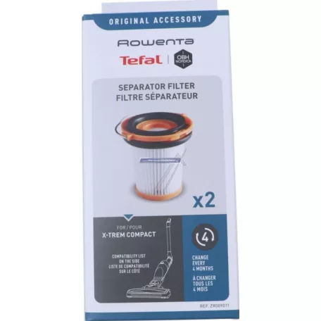 Hepszűrő ZR009011 Rowenta 2db