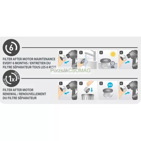 Hengerszűrő Rowenta ZR009012