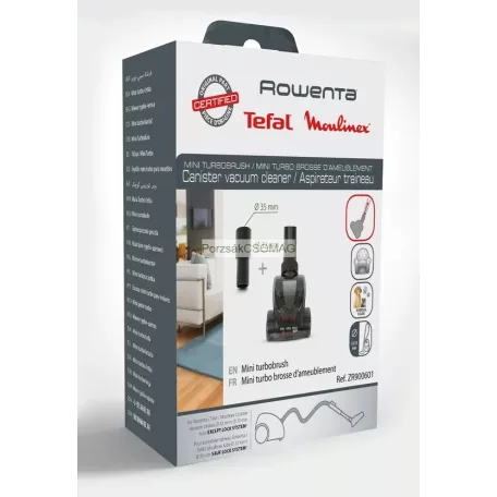 Turbo kefés porszívófej Rowenta 32mm, 35mm ZR900601
